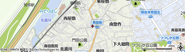 愛知県知多市新知西屋敷86周辺の地図