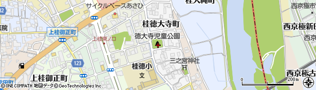 徳大寺公園周辺の地図