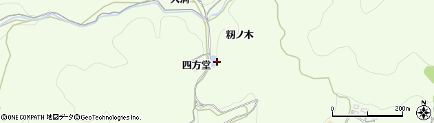 愛知県岡崎市滝町（籾ノ木）周辺の地図