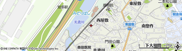 愛知県知多市新知西屋敷66周辺の地図