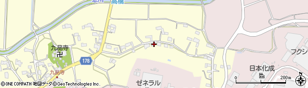 滋賀県甲賀市水口町下山1447周辺の地図