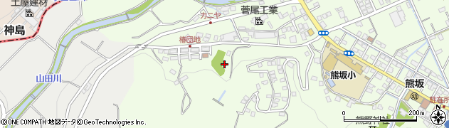 静岡県伊豆市熊坂1214周辺の地図