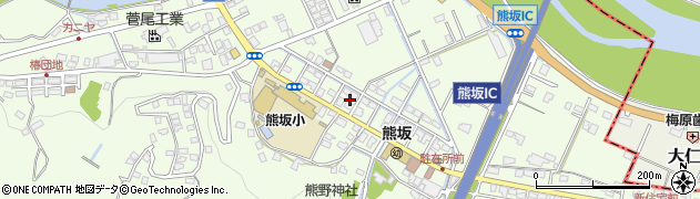 静岡県伊豆市熊坂604周辺の地図