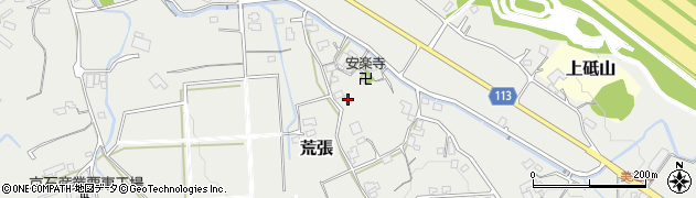 滋賀県栗東市荒張1195周辺の地図