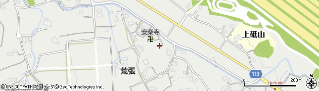 滋賀県栗東市荒張1179周辺の地図