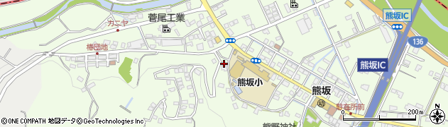 静岡県伊豆市熊坂877周辺の地図