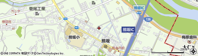 静岡県伊豆市熊坂373周辺の地図