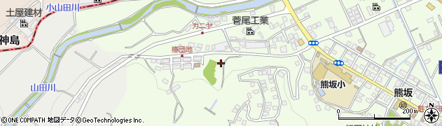 静岡県伊豆市熊坂1215周辺の地図