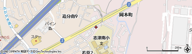 滋賀県草津市岡本町1380周辺の地図