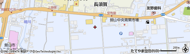 千葉県館山市安布里周辺の地図