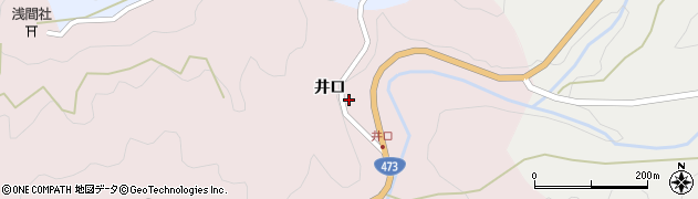 愛知県岡崎市桜形町井口22周辺の地図
