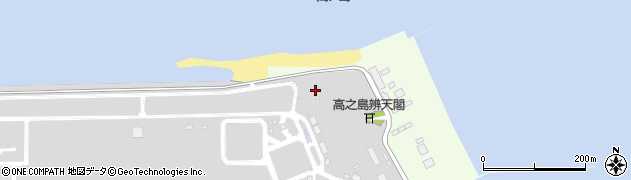 高ノ島周辺の地図
