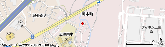 滋賀県草津市岡本町1094周辺の地図