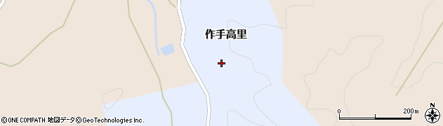 愛知県新城市作手高里（南細沢連）周辺の地図