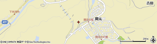 愛知県岡崎市米河内町（荒井）周辺の地図