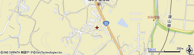 岡山県久米郡美咲町原田3225周辺の地図