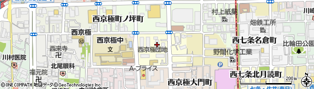 都市再生機構（独立行政法人）西日本支社西京極団地管理サービス事務所周辺の地図