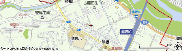静岡県伊豆市熊坂585周辺の地図