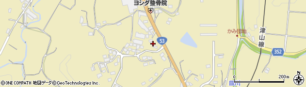 岡山県久米郡美咲町原田3215周辺の地図