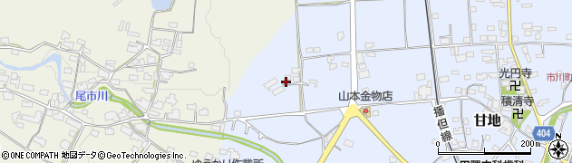 兵庫県神崎郡市川町甘地479周辺の地図