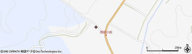 愛知県新城市作手田原朴橋3周辺の地図