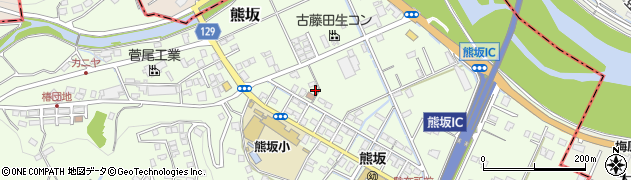 静岡県伊豆市熊坂588周辺の地図