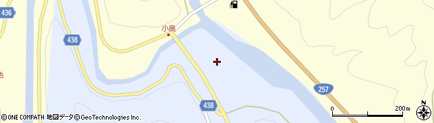 愛知県新城市布里松ケ根周辺の地図