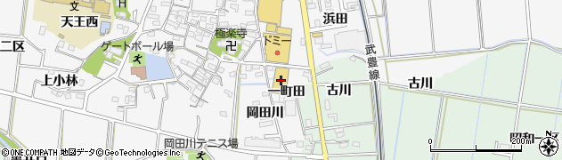 ダイソー東浦店周辺の地図