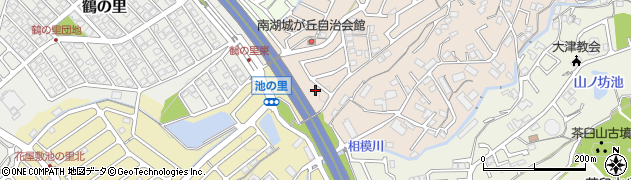 滋賀県大津市湖城が丘22-4周辺の地図