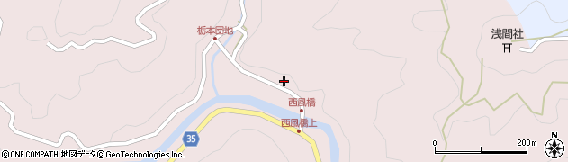 愛知県岡崎市桜形町（行河内）周辺の地図