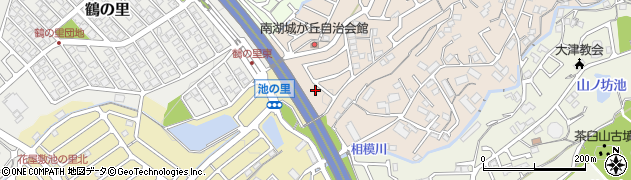 滋賀県大津市湖城が丘22-5周辺の地図