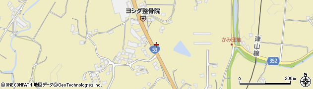 岡山県久米郡美咲町原田1378周辺の地図
