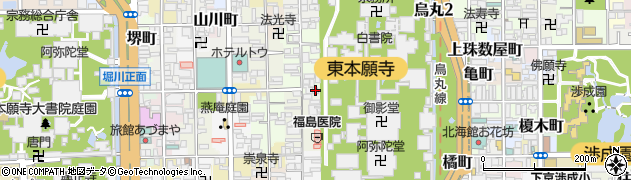 京都府京都市下京区平野町791周辺の地図