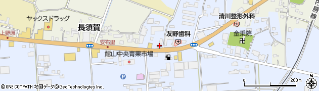 千葉県館山市安布里742周辺の地図