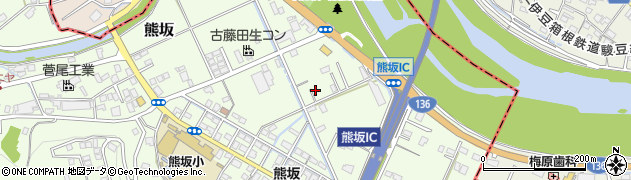 静岡県伊豆市熊坂448周辺の地図
