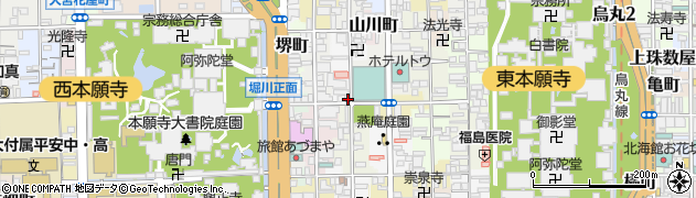 京都府京都市下京区柳町338周辺の地図