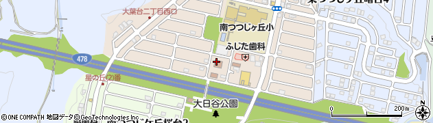 南つつじケ丘コミュニティセンター周辺の地図