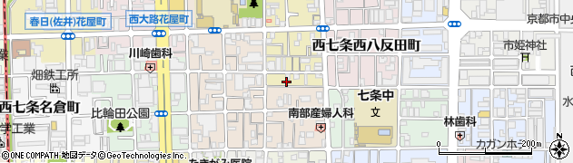 京都府京都市下京区西七条東石ケ坪町106周辺の地図