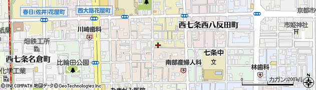 京都府京都市下京区西七条東石ケ坪町102周辺の地図