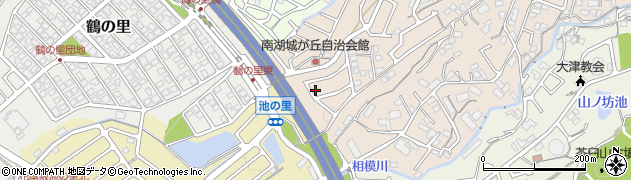 滋賀県大津市湖城が丘22-33周辺の地図