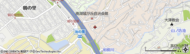 滋賀県大津市湖城が丘22-35周辺の地図