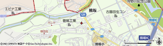 静岡県伊豆市熊坂767-2周辺の地図