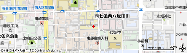 京都府京都市下京区西七条東石ケ坪町88周辺の地図