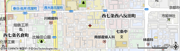 京都府京都市下京区西七条東石ケ坪町100周辺の地図