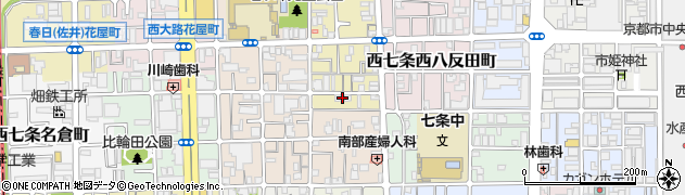京都府京都市下京区西七条東石ケ坪町92周辺の地図