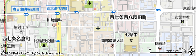 京都府京都市下京区西七条東石ケ坪町98周辺の地図