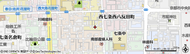 京都府京都市下京区西七条東石ケ坪町90周辺の地図