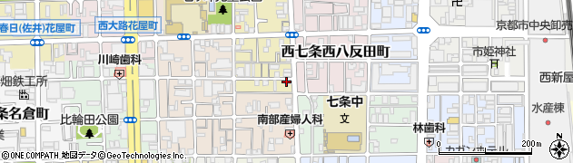 京都府京都市下京区西七条東石ケ坪町85周辺の地図
