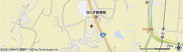 岡山県久米郡美咲町原田3207周辺の地図