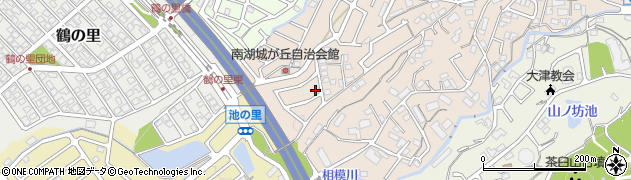 滋賀県大津市湖城が丘22-40周辺の地図